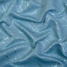 Ткань Блэкаут для штор светозатемняющая 75% "Ледовое тиснение, Голубой" (на отрез)