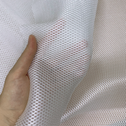 Сетка 3D трехслойная Air mesh 160 гр/м2, цвет Белый (на отрез)  в Домодедово