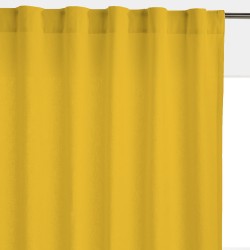 Штора уличная на Трубной ленте (В-220*Ш-145) Желтая, (ткань Оксфорд 600)  в Домодедово