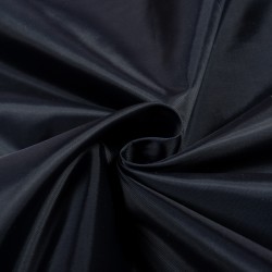 Ткань подкладочная Таффета 190Т, цвет Темно-Синий (на отрез)  в Домодедово