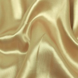 Ткань Атлас-сатин ЛЮКС, цвет Золотой (на отрез)  в Домодедово
