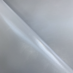 Ткань ПВХ 450 гр/м2, Серый (Ширина 160см), на отрез  в Домодедово