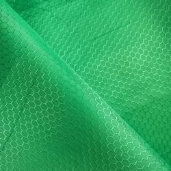 Ткань Оксфорд 300D PU Рип-Стоп СОТЫ, цвет Зелёный (на отрез)  в Домодедово