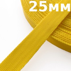 Лента-Стропа 25мм,  Жёлтый   в Домодедово