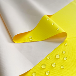 Водонепроницаемая Дышащая Мембранная ткань PU 10'000, цвет Жёлтый (на отрез)  в Домодедово