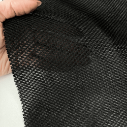 Сетка 3D трехслойная Air mesh 165 гр/м2, цвет Черный   в Домодедово