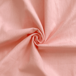 Ткань Перкаль, цвет Персиковый (на отрез)  в Домодедово