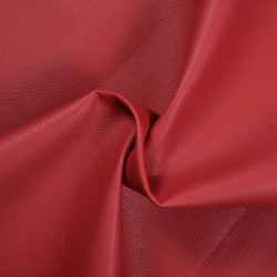 Эко кожа (Искусственная кожа), цвет Красный (на отрез)  в Домодедово